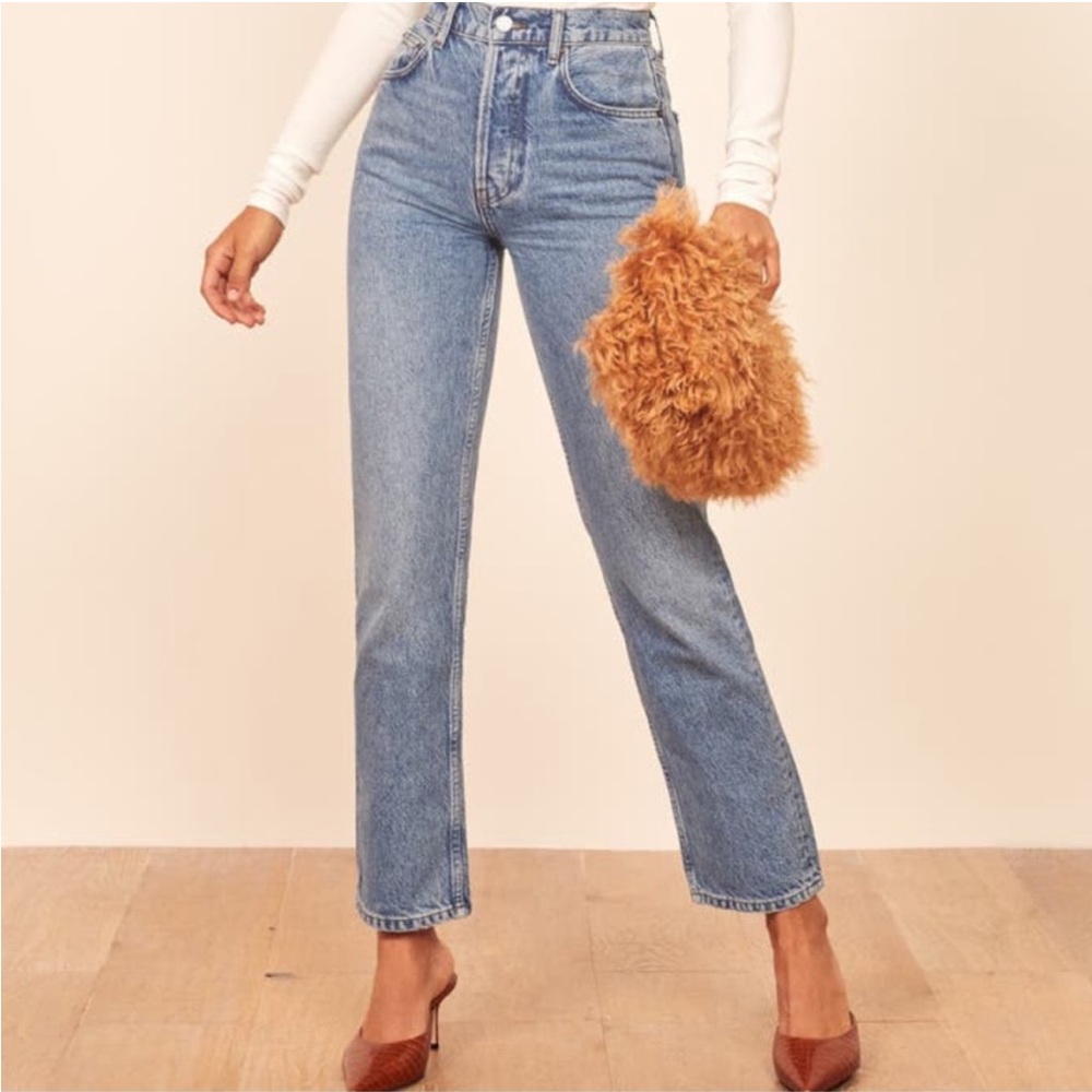 Reformation Cynthia High Waist Relaxed Jeans